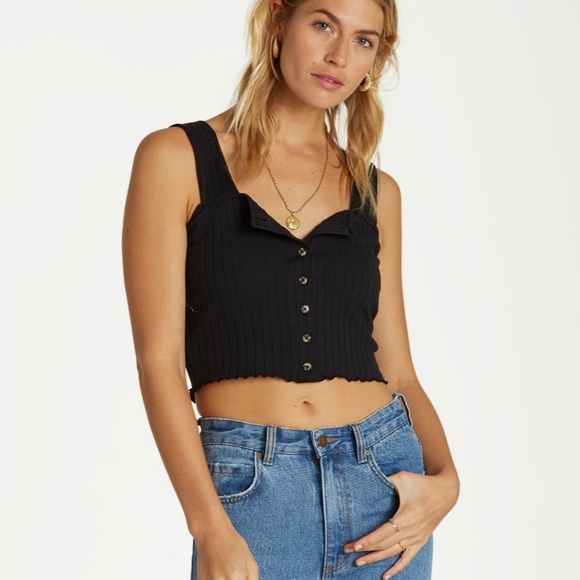 Billabong Tops - NEW Billabong Black Tank Top